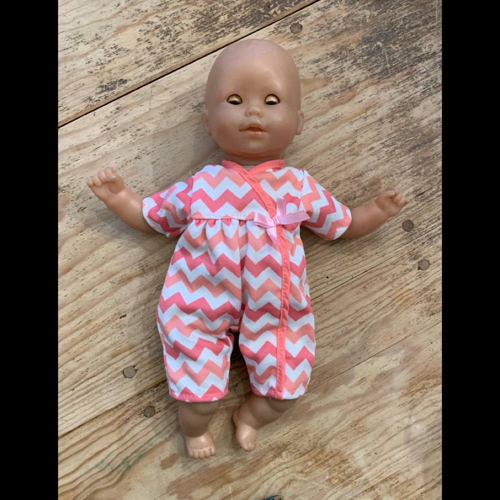MATTEL COROLLE SNOOKUMS BEAN BAG BABY 12" VINTAGE DOLL Baby Doll 95-12 Jl26 used